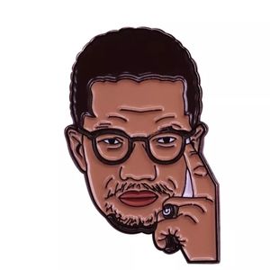 (3/15) Malcolm X Enamel Pin